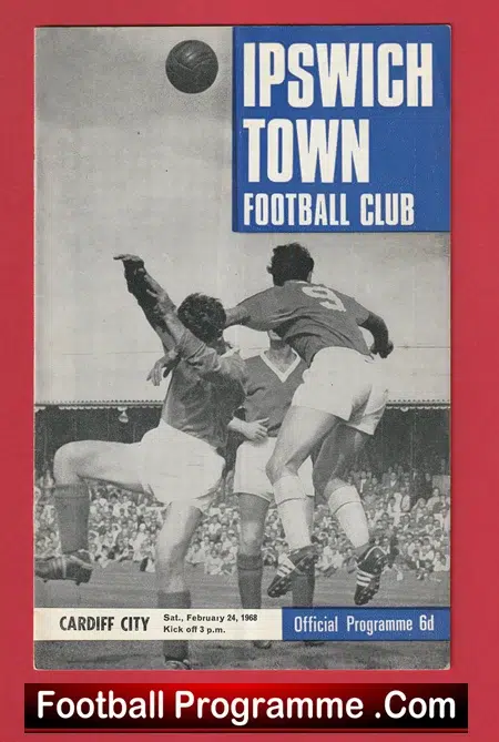 Ipswich Town v Cardiff City 1968 - Image 2