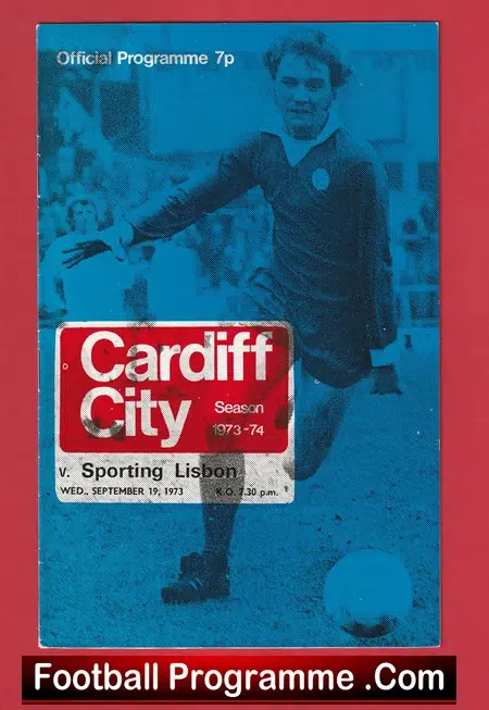Cardiff City v Sporting Lisbon 1973 - Image 2