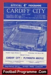 Cardiff City v Plymouth Argyle 1963