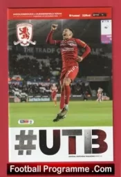 Middlesbrough v Huddersfield Town 2019