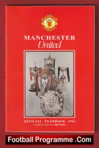 Manchester United Official Yearbook 1993 – 1994