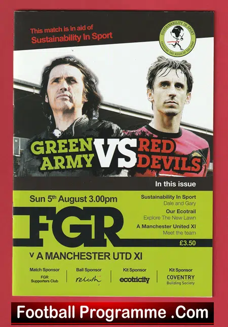 Forest Green Rovers v Manchester United 2012 - Green Army v Man Utd - Image 2