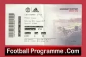 Manchester United v Leicester City 2017 – Match Ticket
