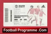 Manchester United v Liverpool 2017 – Football Ticket