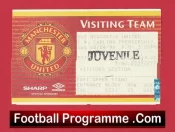 Manchester United v Newcastle United 1998 – Football Ticket