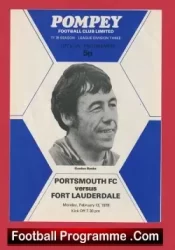 Portsmouth v Fort Lauderdale 1978 – Sir Bobby Charlton + Gordon Banks