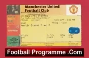 Manchester United v Everton 1997 – Football Ticket