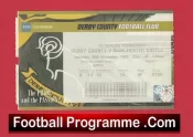 Derby County v Manchester United 1999 – Football Ticket
