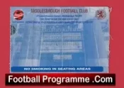 Middlesbrough v Manchester United 2000 – Match Ticket