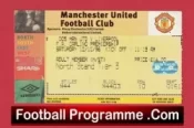 Manchester United v Liverpool 1996 – Football Ticket