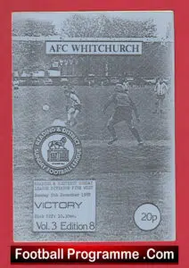AFC Whitchurch v Victory 1982 – Reading District Sunday League