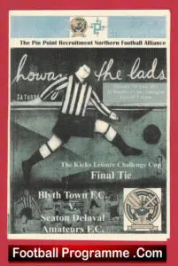 Blyth Town v Seaton Delaval 2011 – Cup Final