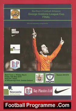 Blyth Town v Whitley Bay A 2015 – Cup Final
