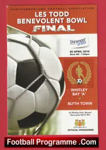 Blyth Town v Whitley Bay A 2016 – Cup Final