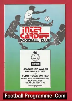 Inter Cardiff v Flint Town United 1994 – League of Wales