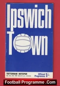 Ipswich Town v Tottenham 1969