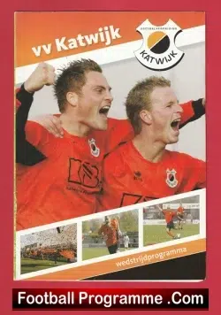 Katwijk v Manchester United 2009 - Man Utd Reserves Holland - football programme