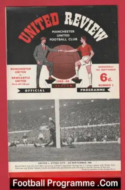Manchester United v Newcastle United 1965 – Man Utd 65
