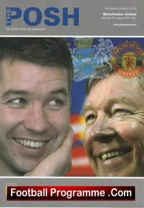 Peterborough United v Manchester United 2007 Pre Season Friendly