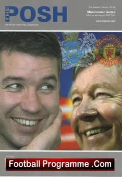 Peterborough United v Manchester United 2007 Pre Season Friendly