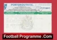 Portsmouth v Manchester United 1994 – Match Ticket