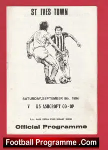 St Ives Town v GS Ashcroft 1984