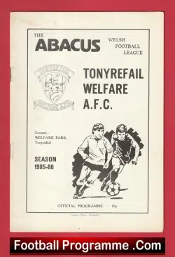 Tonyrefail Welfare v Tyne Rovers 1985