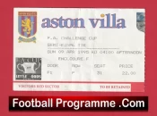 Crystal Palace v Manchester United 1995 – FA Cup Semi Final Match Ticket