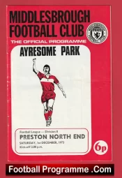 Middlesbrough v Preston 1973 – Bobby Charlton Manager