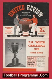 Manchester United v Newcastle United 1958 – Man Utd Youth