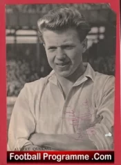 Manchester United Albert Quixall Autographed Signed Man Utd Footballer