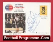 Manchester United Mark Hughes Signed Autograph Barcelona Centenary 1999