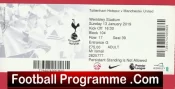 Tottenham Hotspur v Manchester United 2019 – Football Ticket
