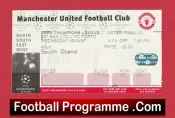 Manchester United v Porto FC 1997 – Match Ticket