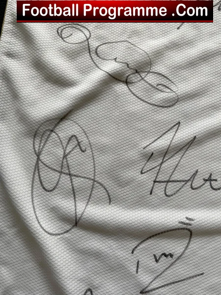Manchester United Multi Autographed Signed Football Shirt 2006 - 2009 + Ronaldo - Image 6