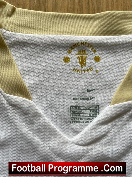 Manchester United Multi Autographed Signed Football Shirt 2006 - 2009 + Ronaldo - Image 17