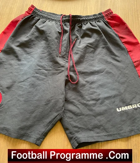 Manchester United Womens Ladies Football Team - Genuine Match Worn Shorts 1996/97 - Image 4