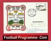 Manchester United Norman Whiteside Signed Autographed First Day Cover 1983 Cup Final