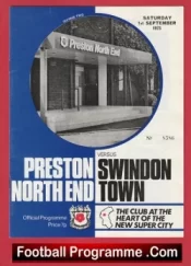 Preston North End v Swindon Town 1973 – Bobby Charlton Manager