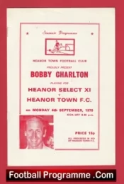 Heanor Select v Midland League 1980 – Bobby Charlton