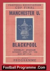 Manchester United v Blackpool 1948 – FA Cup Final Pirate Issue