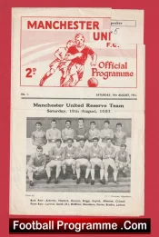 Manchester United v Leeds United 1961 – Reserves Match