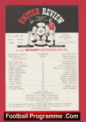 Manchester United v Leicester City 1987 – Youth Cup + Russell Beardsmore