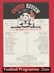 Manchester United v Leicester City 1987 – Youth Cup + Ian Scott