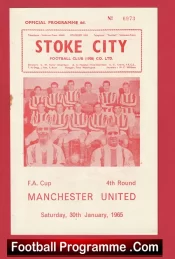 Stoke City v Manchester United 1965 – FA Cup