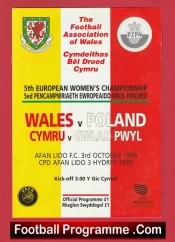 Wales Ladies v Poland 1999 – Womens Football