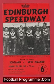 Scotland Speedway v New Zealand 1964 – at Edinburgh Speedway