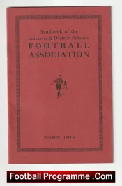 Leicester District Schools Football Association Official Handbook 1935 – 1936
