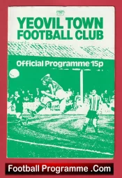 Yeovil Town v Redditch United 1980