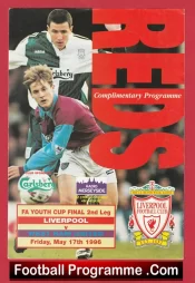 Liverpool v West Ham United 1996 – Youth Cup Final 2nd Leg